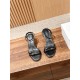 The row sandals