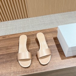 The row sandals