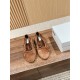 The row sandals