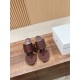 The row sandals
