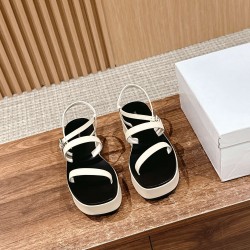The row sandals