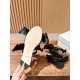 The row sandals