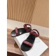 The row sandals