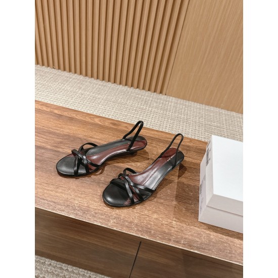 The row sandals
