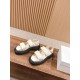 The row sandals