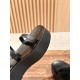 The row sandals