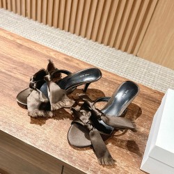 The row sandals