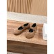 The row sandals