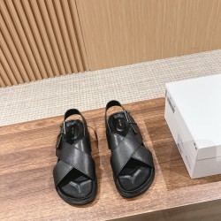The row sandals