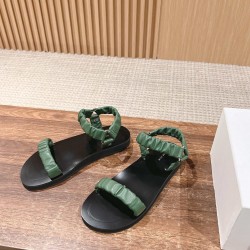 The row sandals