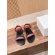 The row sandals