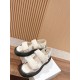 The row sandals