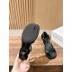 The row sandals