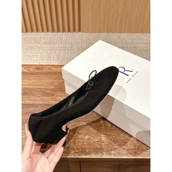 The row sandals