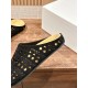 The row sandals