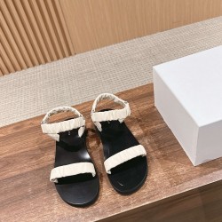 The row sandals