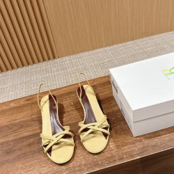 The row sandals