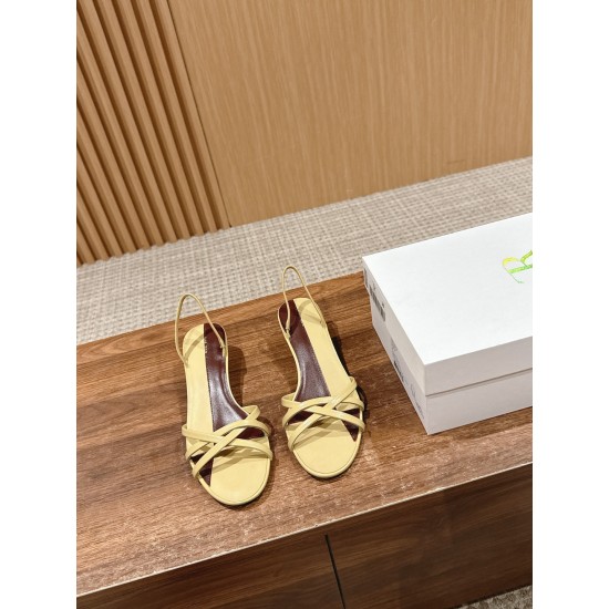 The row sandals