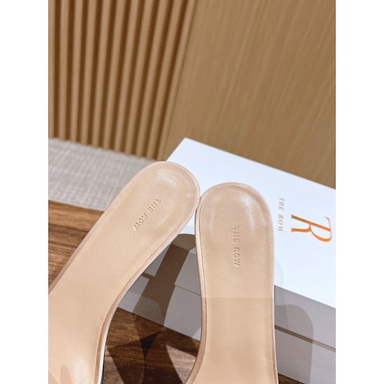 The row sandals