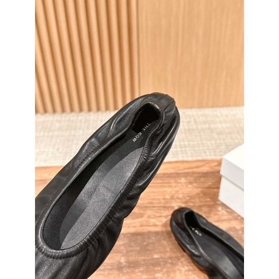 The row sandals