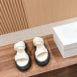 The row sandals