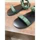 The row sandals