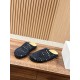 The row sandals