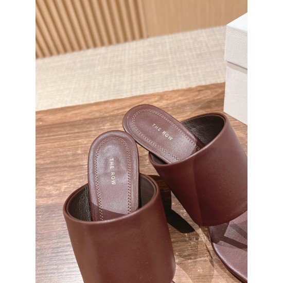 The row sandals