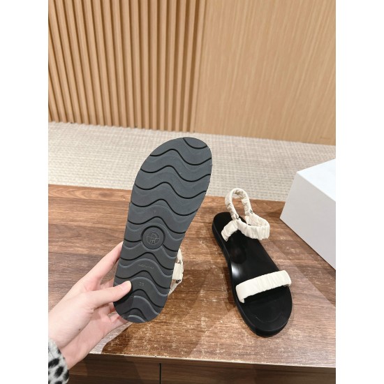 The row sandals