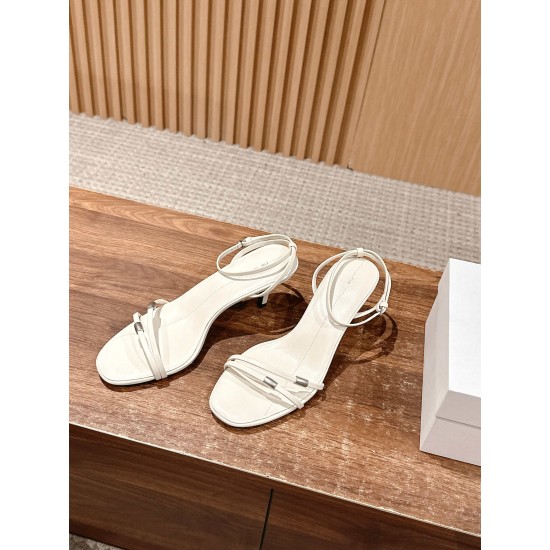 The row sandals