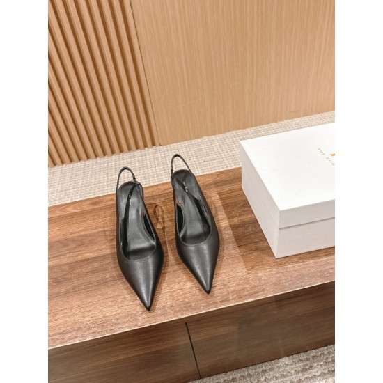 The row sandals