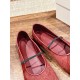 The row sandals