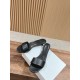 The row sandals