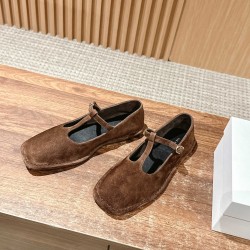 The row sandals