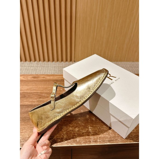 The row sandals