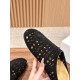 The row sandals