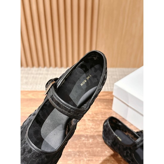 The row sandals
