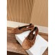 The row sandals