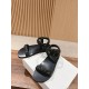 The row sandals