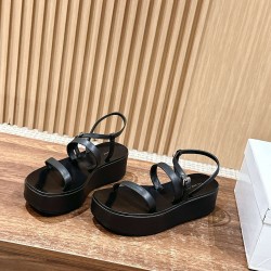 The row sandals