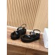 The row sandals