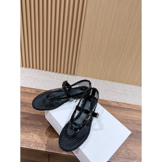 The row sandals