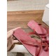 The row sandals