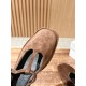 The row sandals