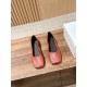 The row sandals