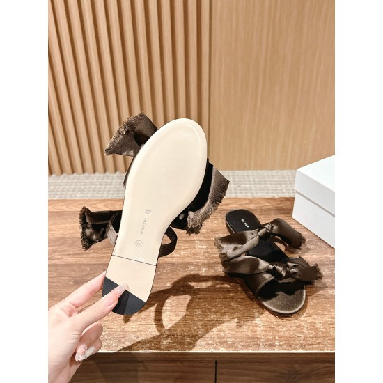The row sandals