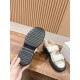 The row sandals