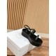 The row sandals