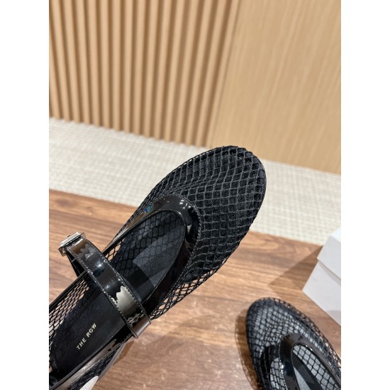 The row sandals