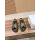 The row sandals